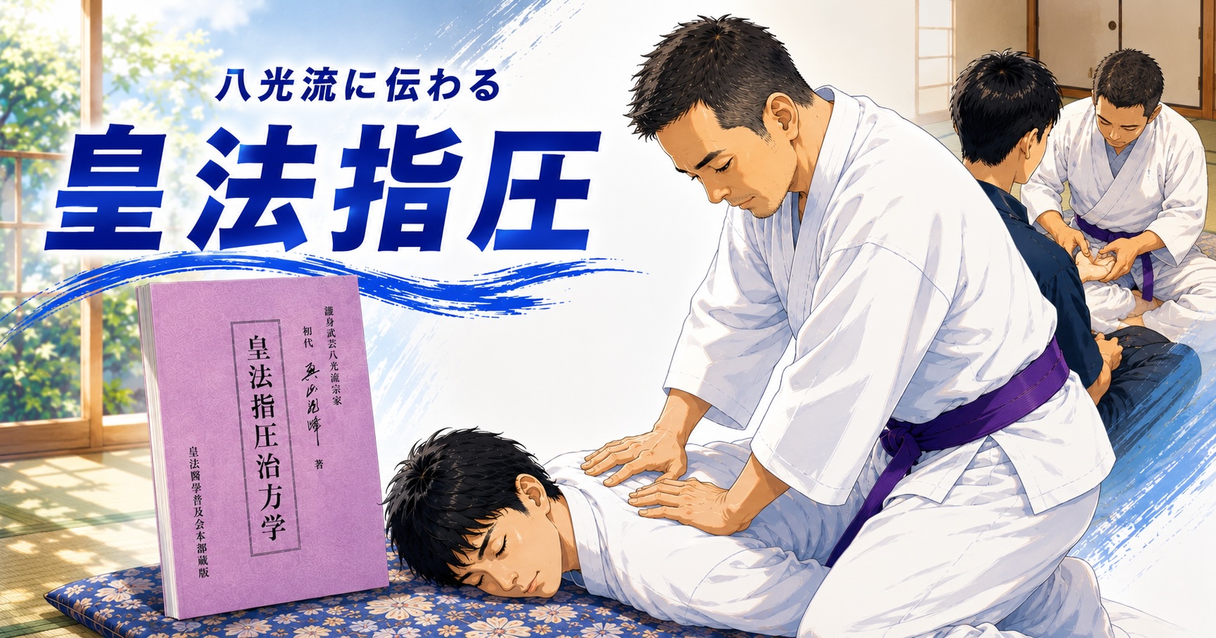 八光流に伝わる皇法指圧のブログ投稿アイキャッチ